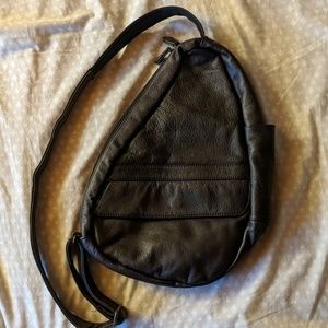 Brown leather Ameribag